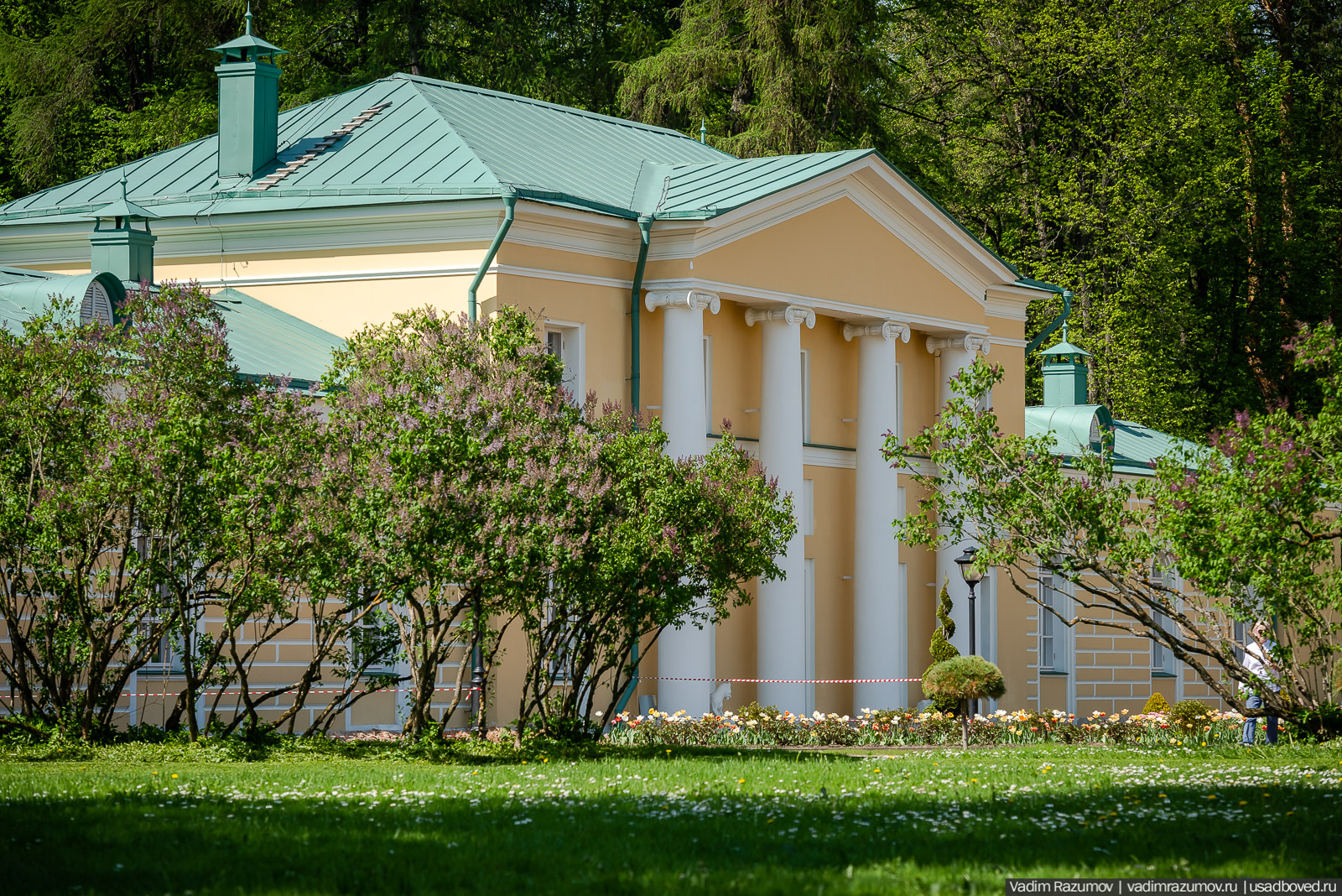 усадьба Архангельское, весна, май 2021