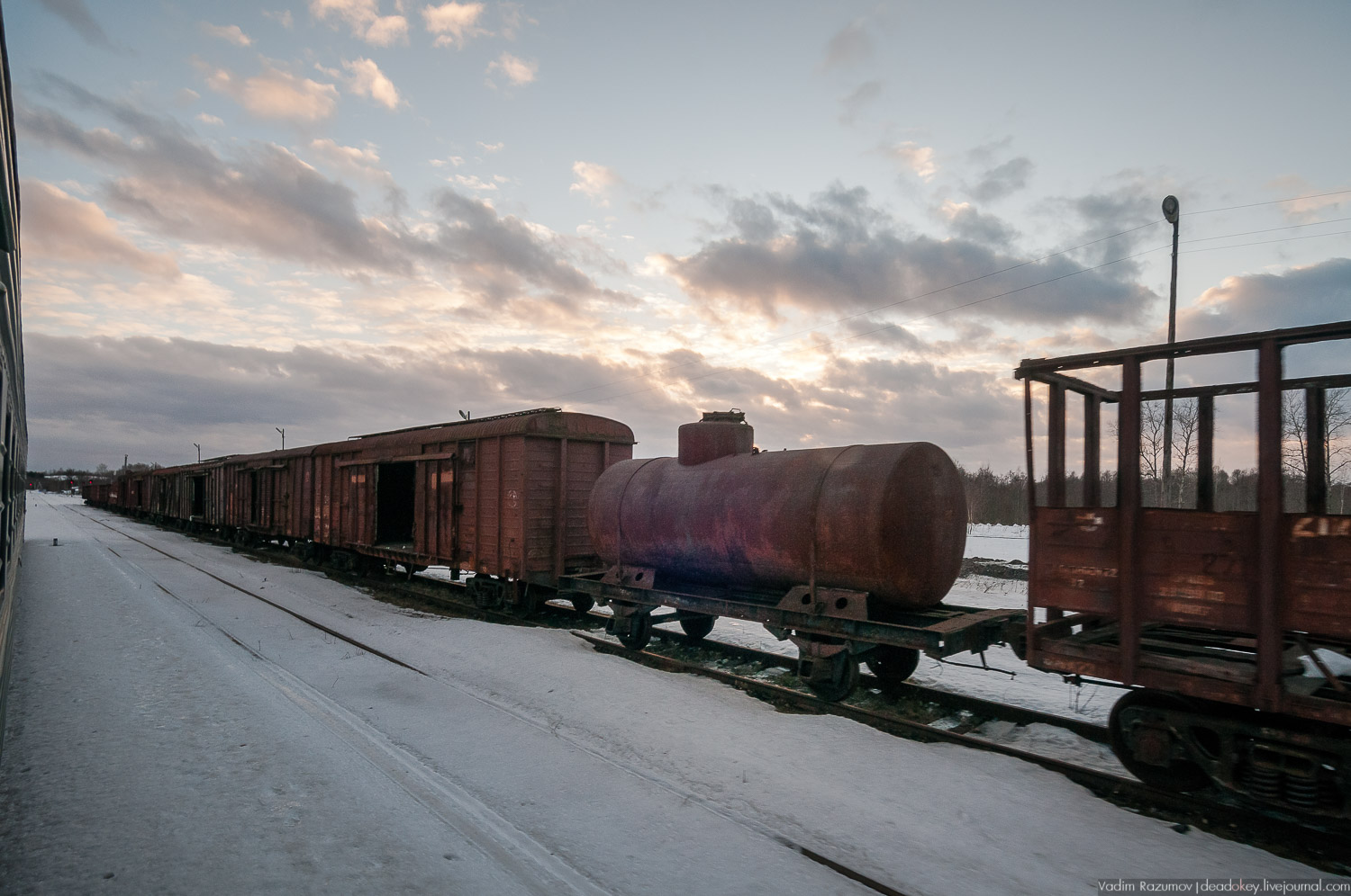 паровоз Бологое-Осташков