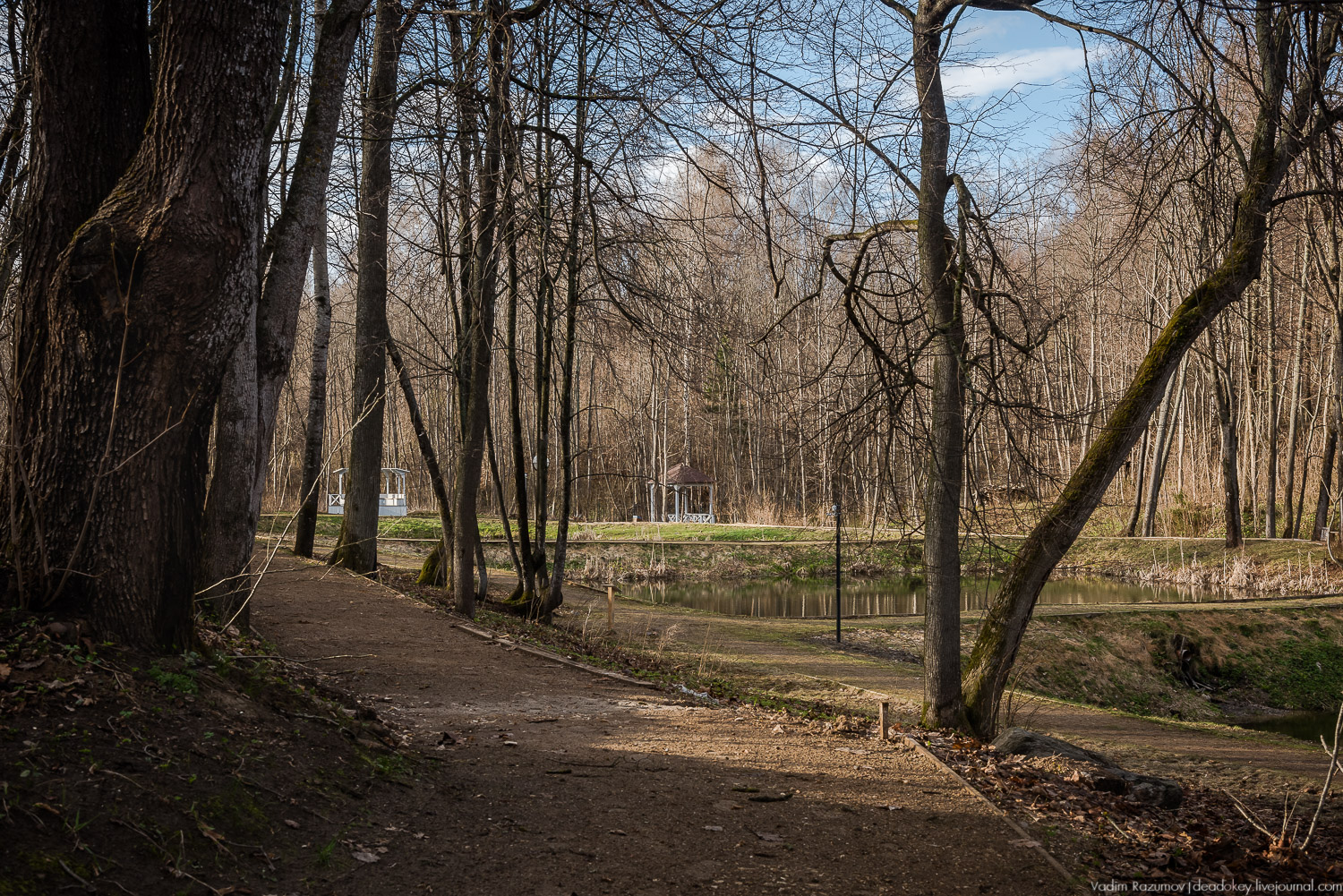 усадьба Домотканово, весна 2018 год