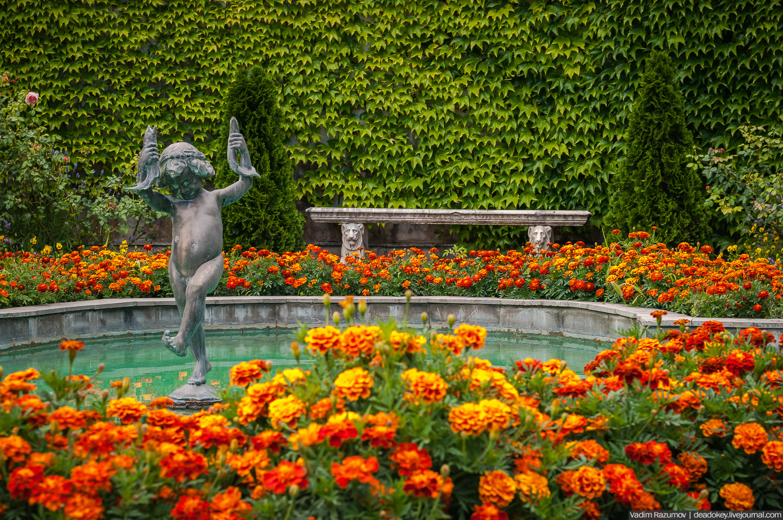 Юсуповский дворец, Крым, львы