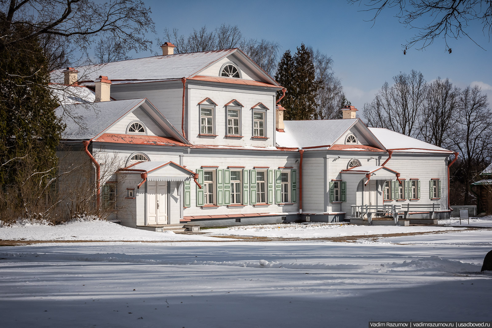 усадьба Абрамцево, 2020 год, зима, последний снег