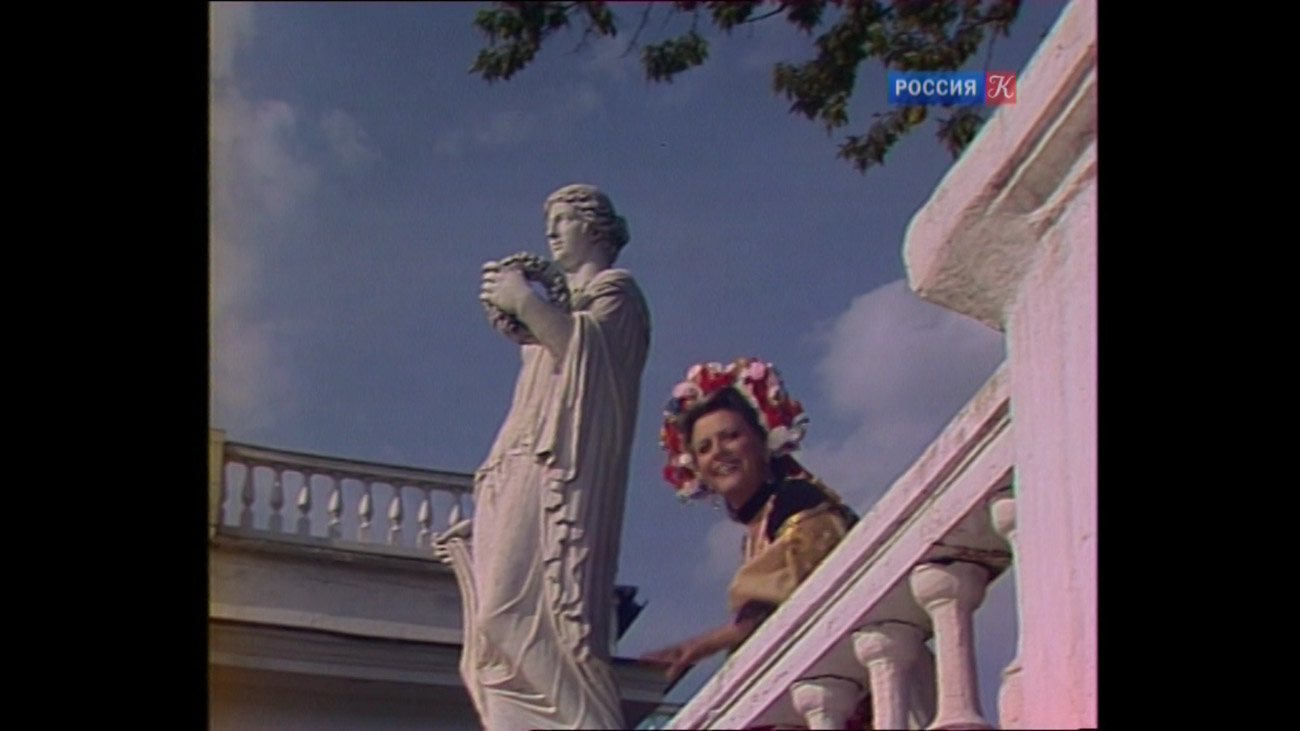 фильм Веселая вдова (1984), усадьба Архангельское, Московская область, Красногорский район.