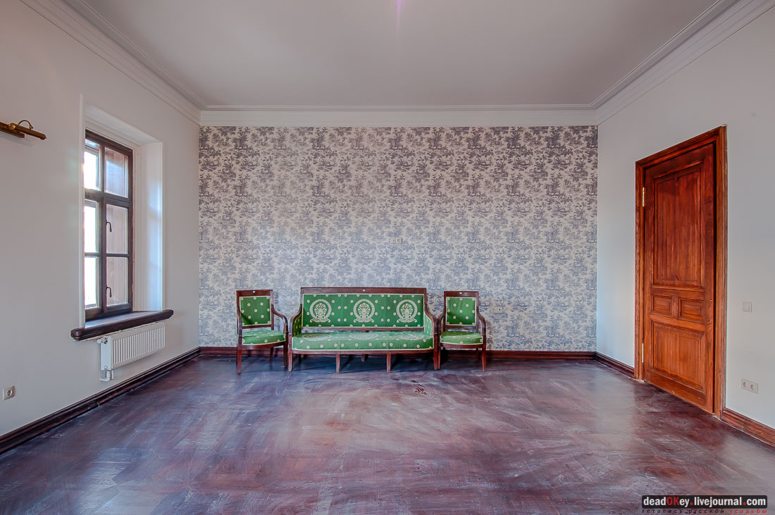 усадьба Талицы Аигиных, интерьер после реставрации, ноябрь 2014