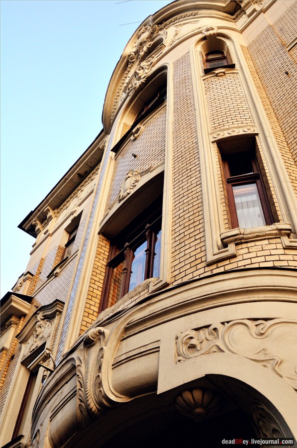 Особняк Г.В. Бардыгиной (Э.Г. Марк), 1911, архитектор И.Т. Барютин, ул. Воронцово Поле, 6