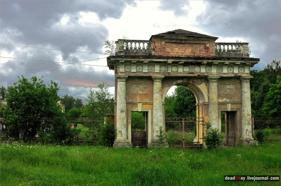 Дорический и тосканский ордера в усадьбах
