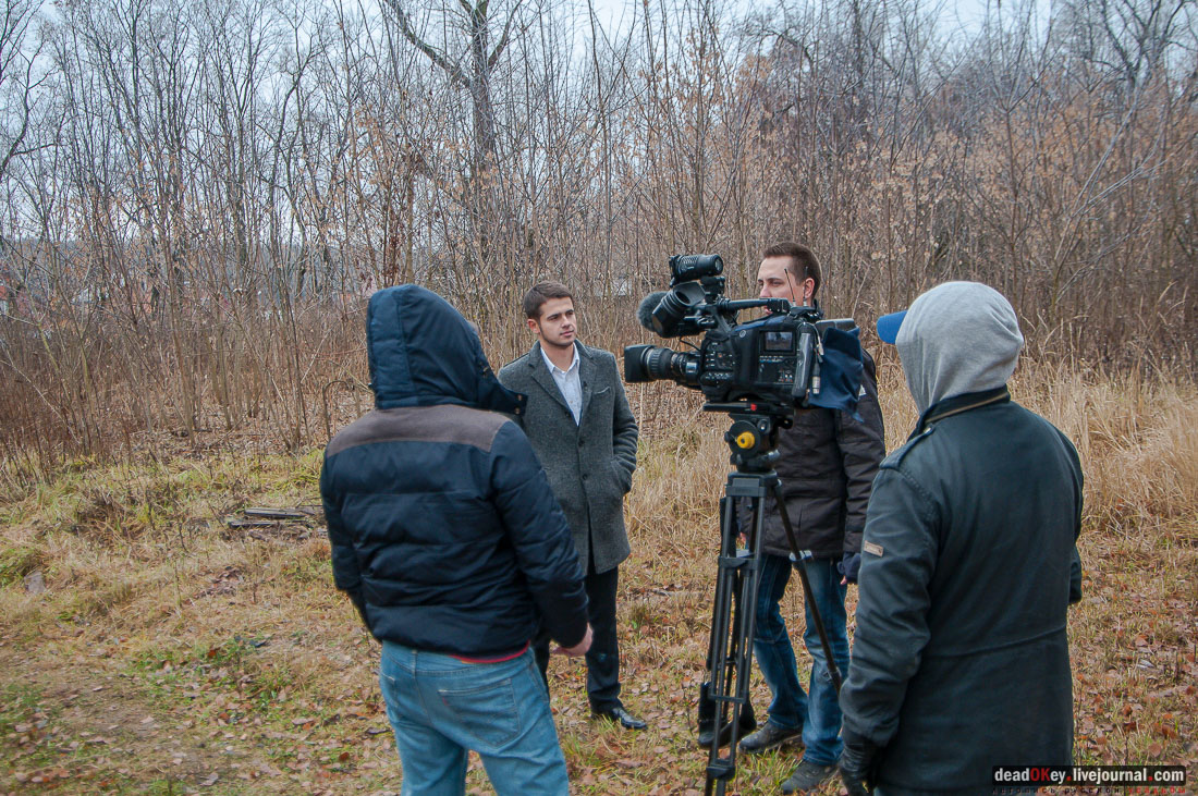 Усадьба Ляхово, съемки на НТВ-Сегодня