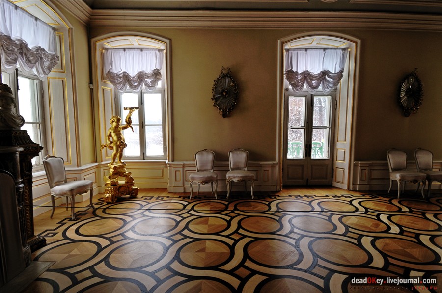 Кусково, интерьеры Итальянского павильона