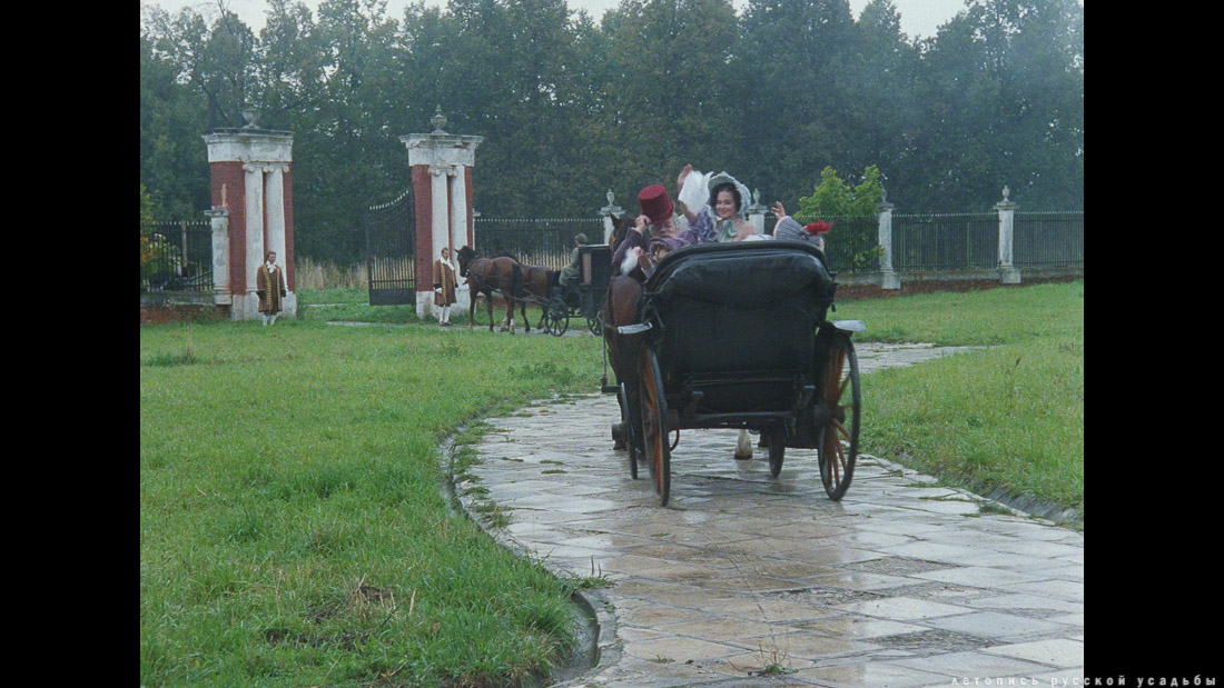 Фильм Барышня-крестьянка (1995), усадьба Ярополец Гончаровых, Московская область, Волоколамский район, Ярополец.