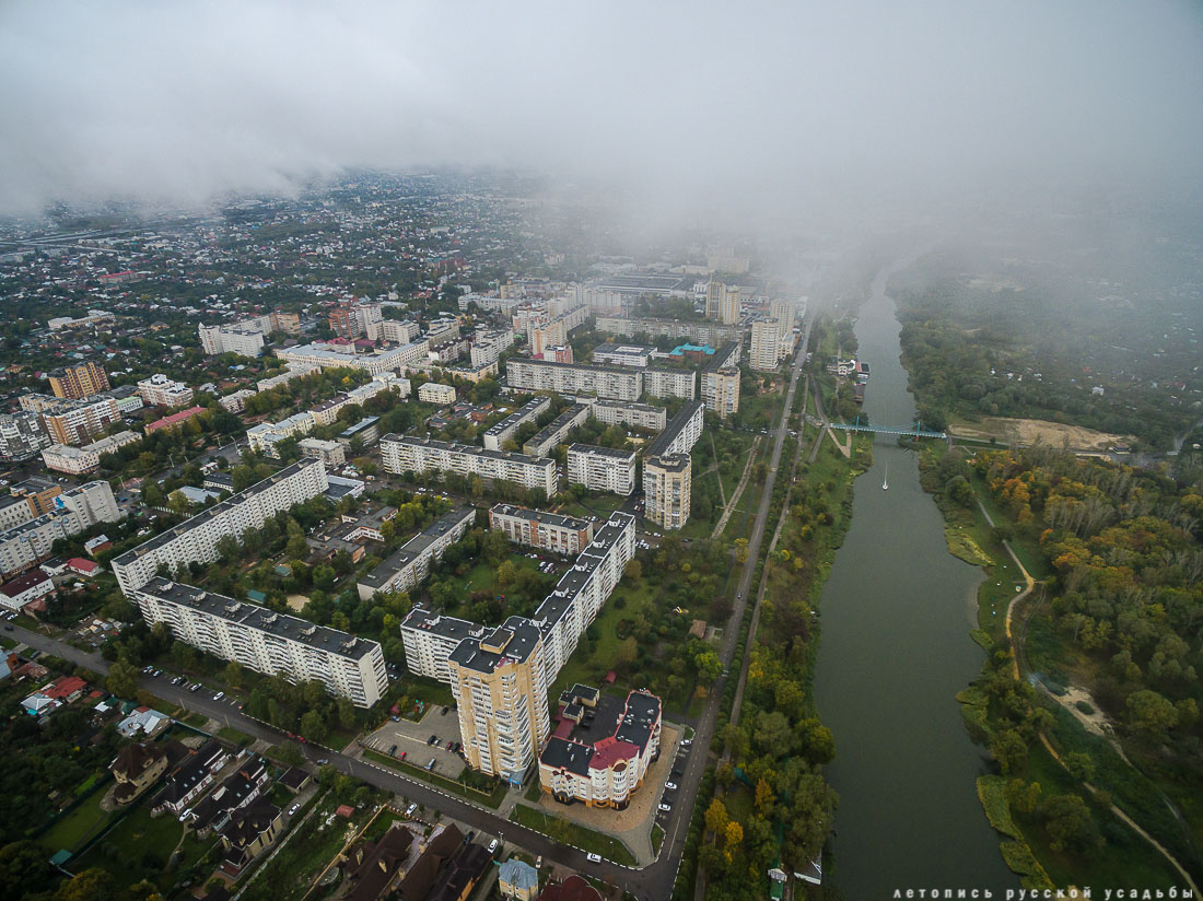 усадьба Асеевых в Тамбове с квадрокоптера