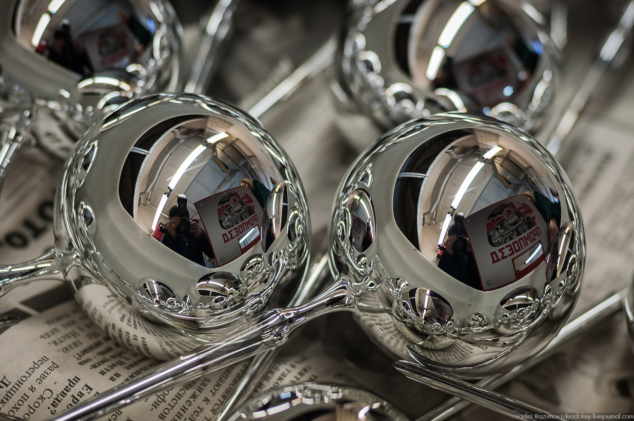 Павловский Посад, фабрика елочных игрушек Иней