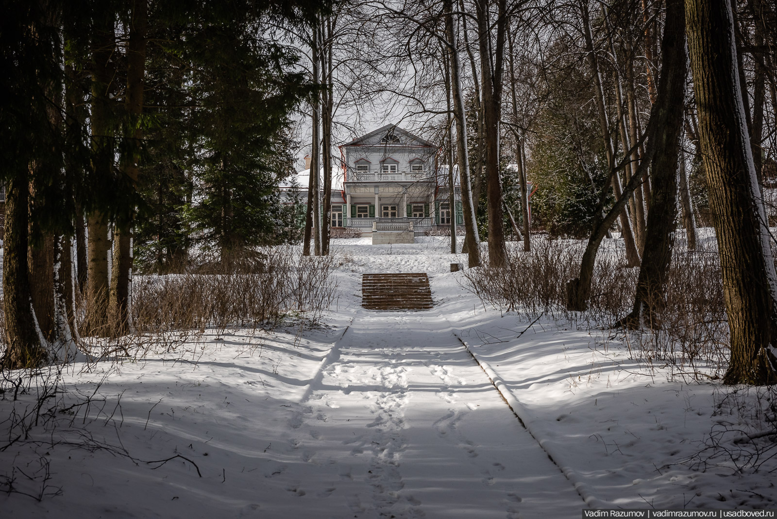 усадьба Абрамцево, 2020 год, зима, последний снег