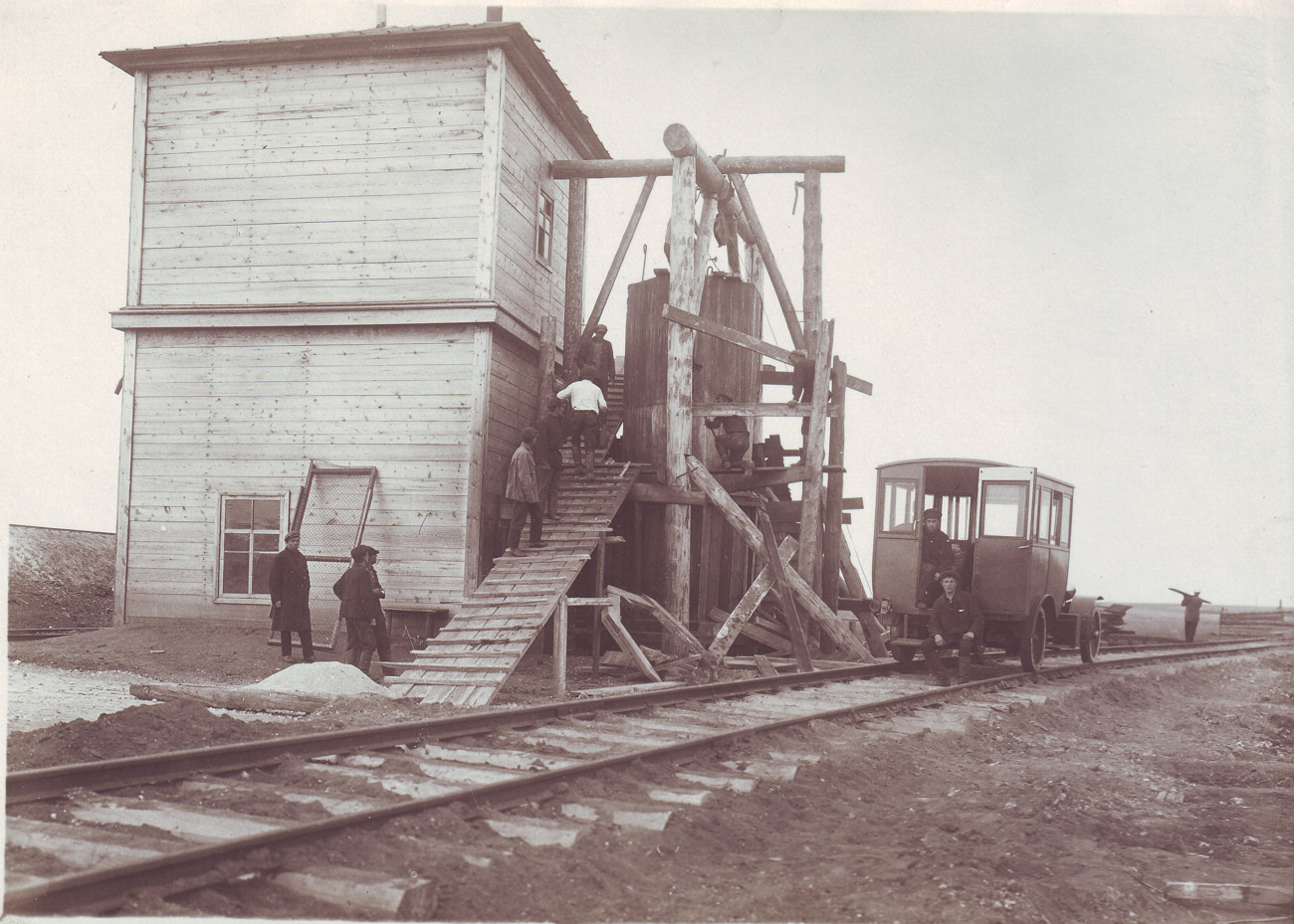 Башкирская железная дорога, архивные фотографии, автор Ткачев А.Д.