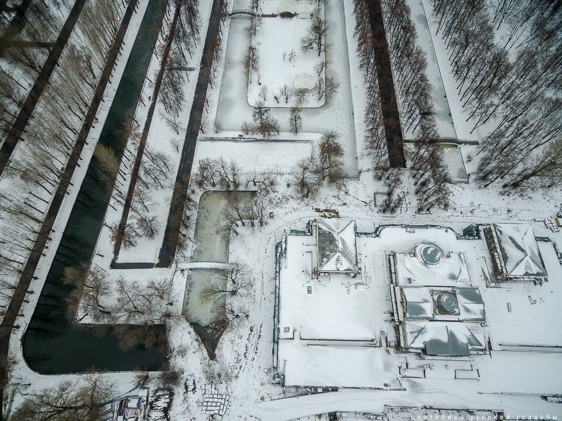 Фотографии архитектуры с квадрокоптера, Летопись русской усадьбы, Разумов Вадим