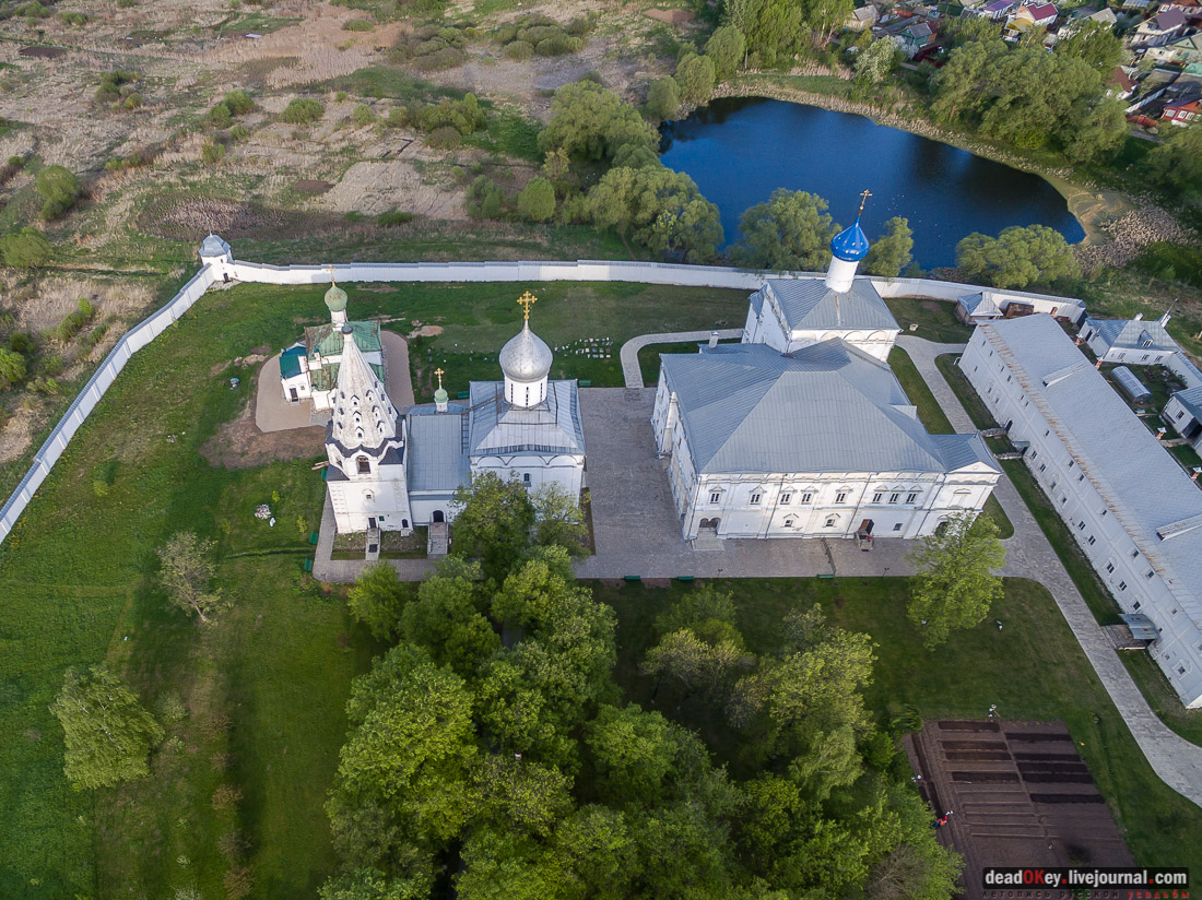 Переславль-Залесский, монастыри, виды с квадрокоптера