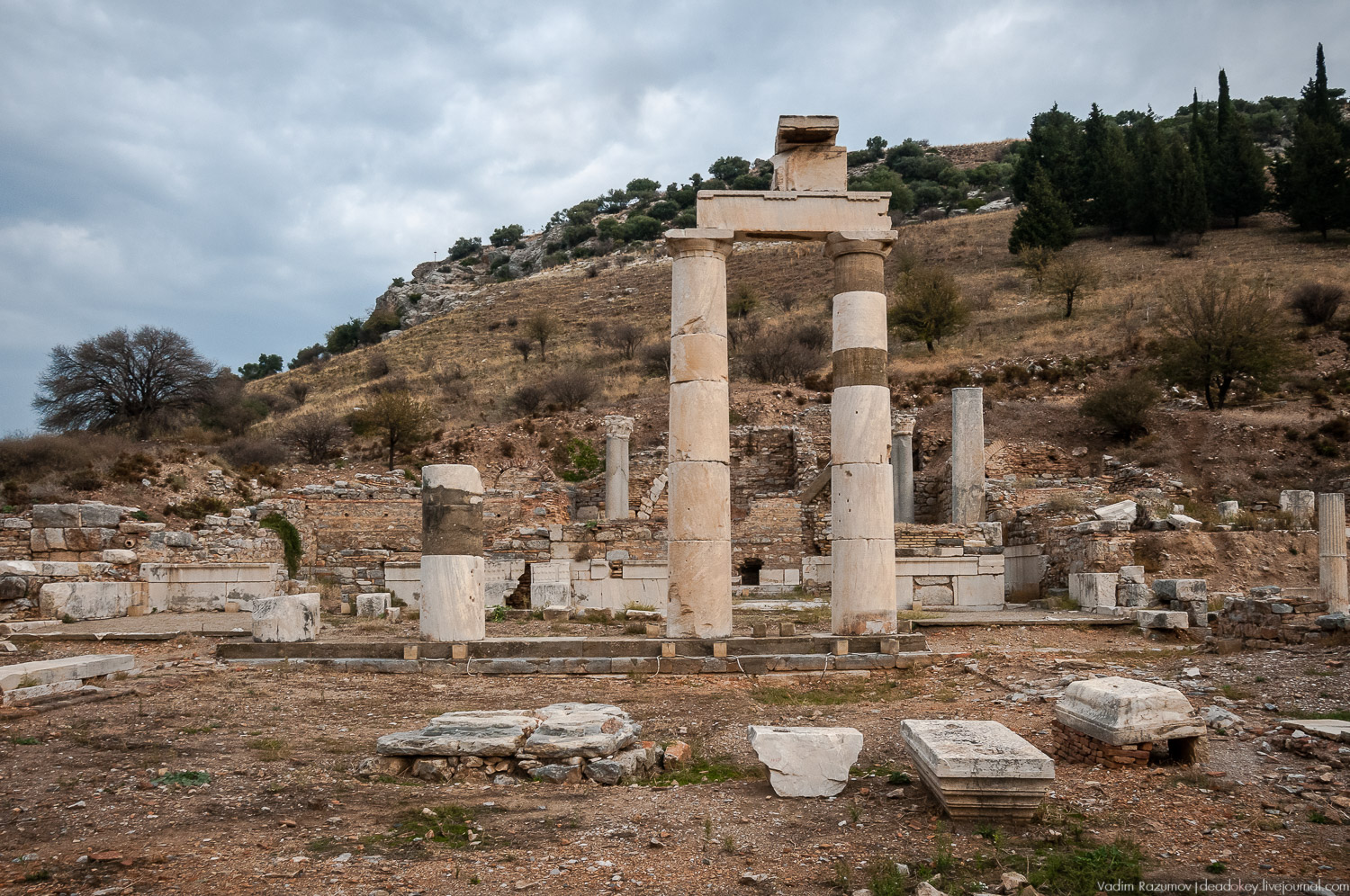 Эфес, античные руины, Турция