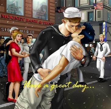 The Kiss: Don't Ask Don't Tell (DADT) REPEALED 18 December 2010