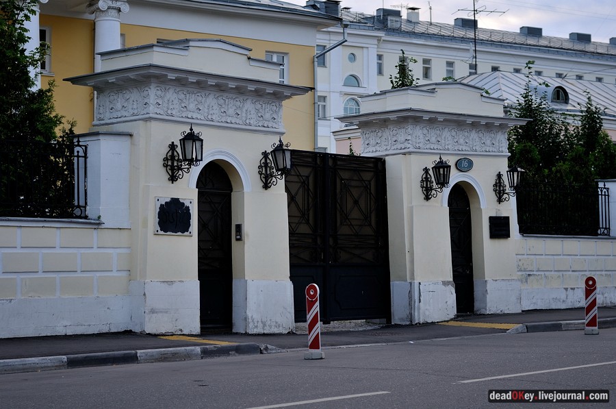 усадьба Б.К. Мильгхаузена, Москва, ул. Гончарная д.2