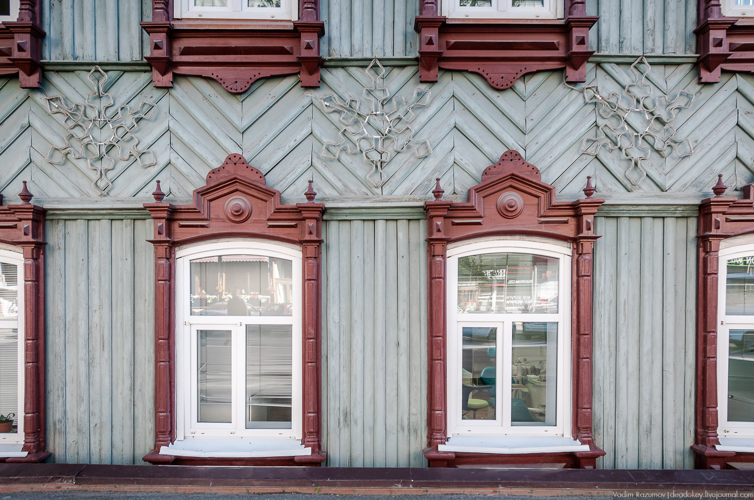 Усадьбы и наличники Тюмени