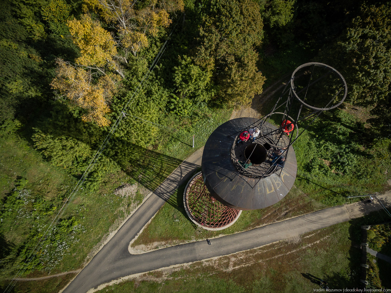 усадьба Полибино с дрона и квадрокоптера, Липецкая область