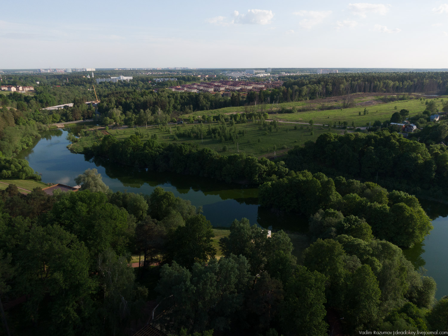 усадьба Валуево с дрона