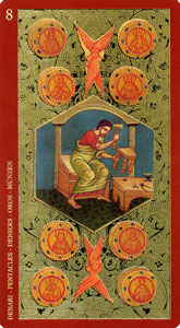  Восьмерка Пентаклей 