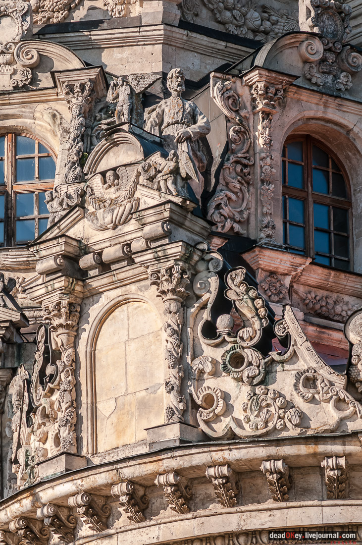 усадьба Дубровицы, Знаменская церковь с квадрокоптера