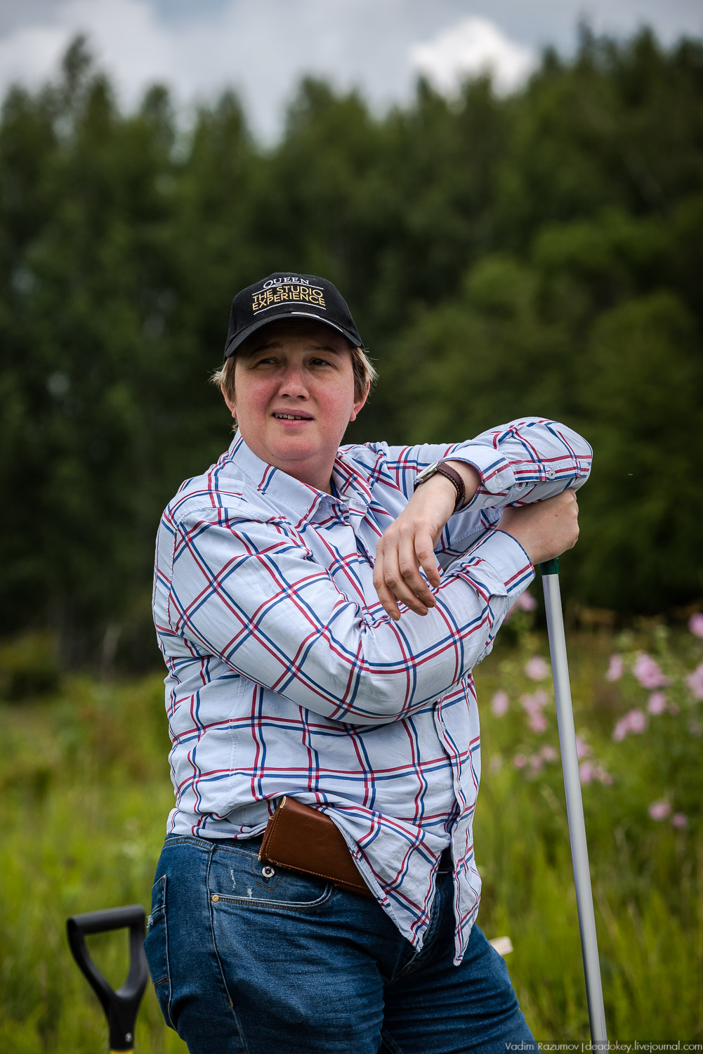 Усадебные волонтеры. Субботник на могиле В.И. Баженова, Старое Глазово, Горки