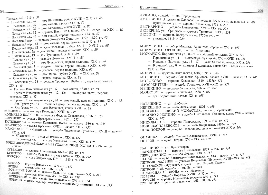 Памятники архитектуры Московской области. Выпуск 3