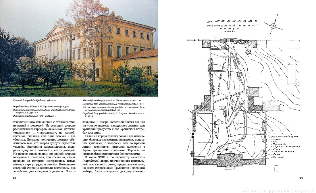 Фотобук и книга Усадьба Гребнево