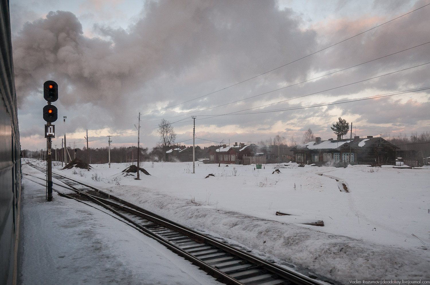 паровоз Бологое-Осташков