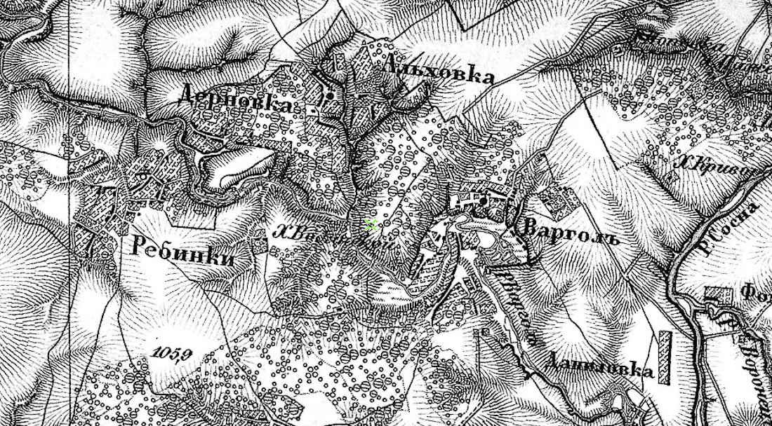 Воргольские скалы, усадьба Талдыкиных