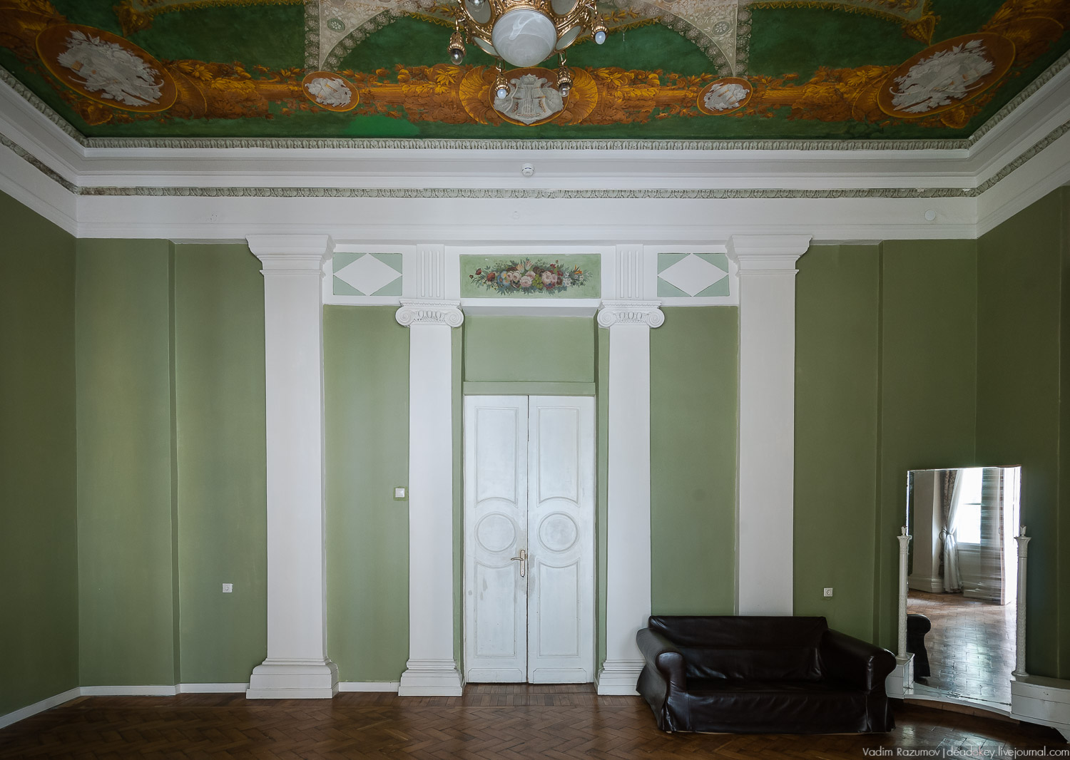 усадьба Братцево, Москва, интерьеры главного дома