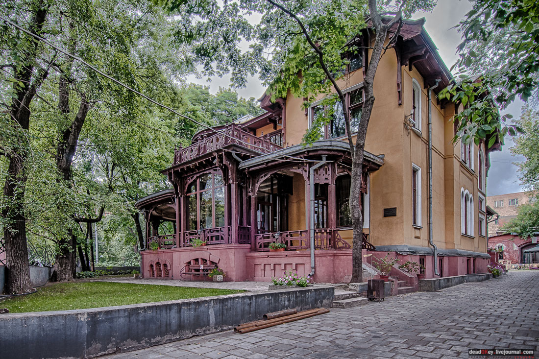 Особняк В.Д. Носова, 1903, архитектор Л. Н. Кекушев, Электрозаводская ул., 12