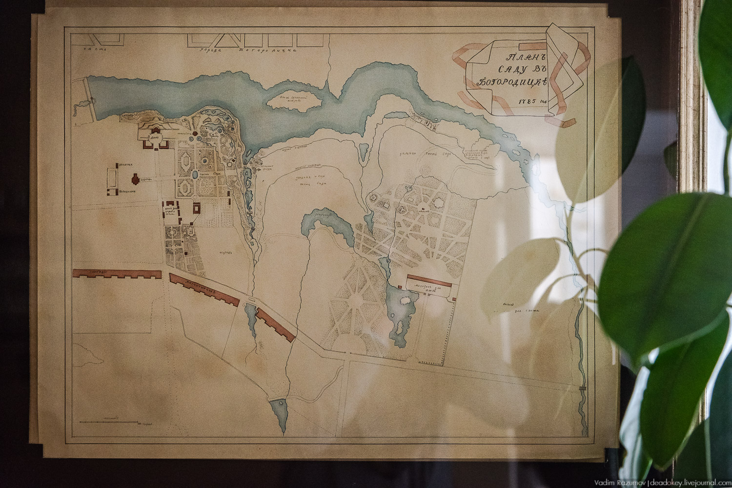 Богородицк, интерьеры дворца