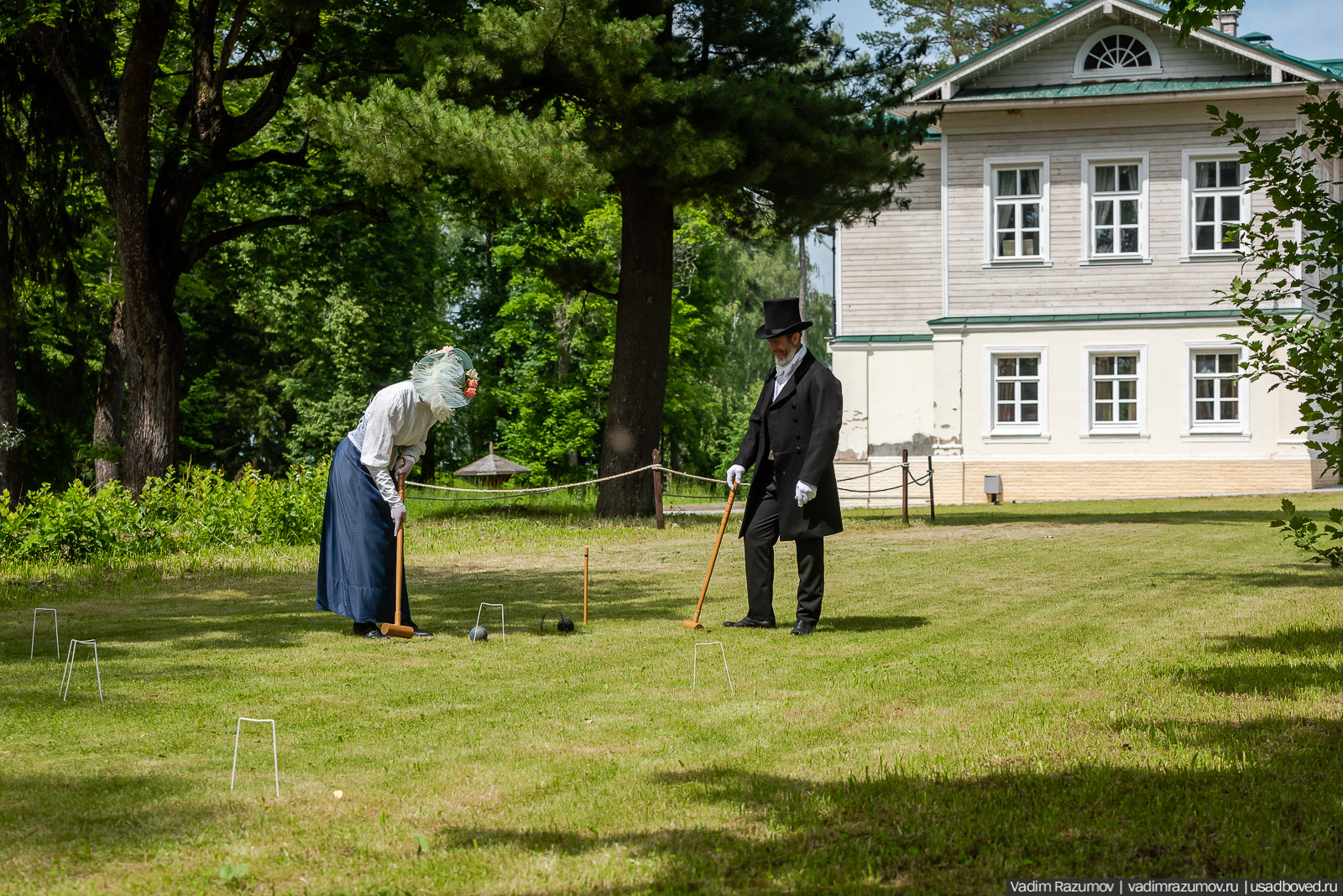 усадьба Воронино, съемка передачи Орел и Решка
