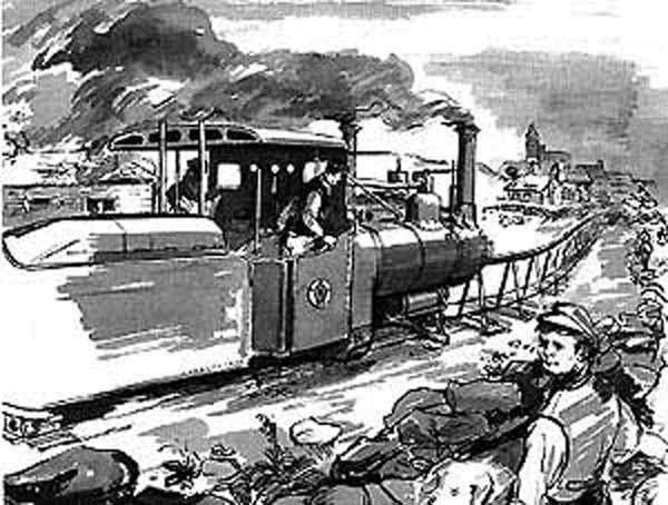 "Голубой вагон летит, качается ..." (История монорельса.) (Фото 8)