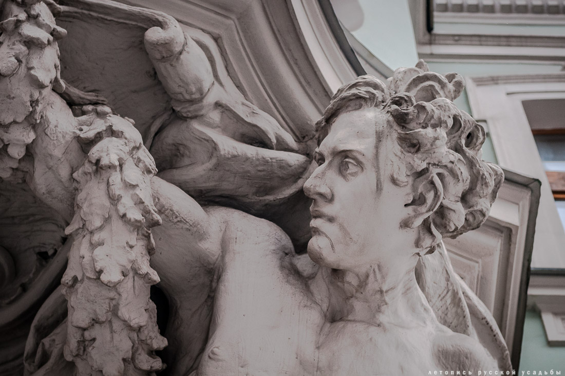 Интерьеры дома купцов Кузнецовых после реставрации, г. Москва, ул. Проспект Мира, д. 41, стр. 1.