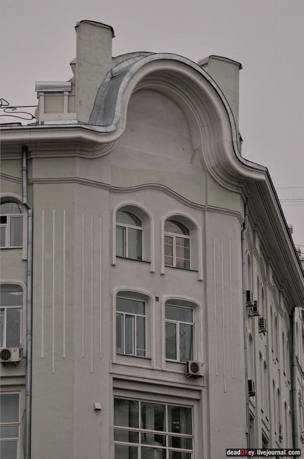 Доходный дом А.С. Грачевой (гостиница Марсель), 1901-1903, архитектор Э.М. Розен, ул. Петровка, 15/13