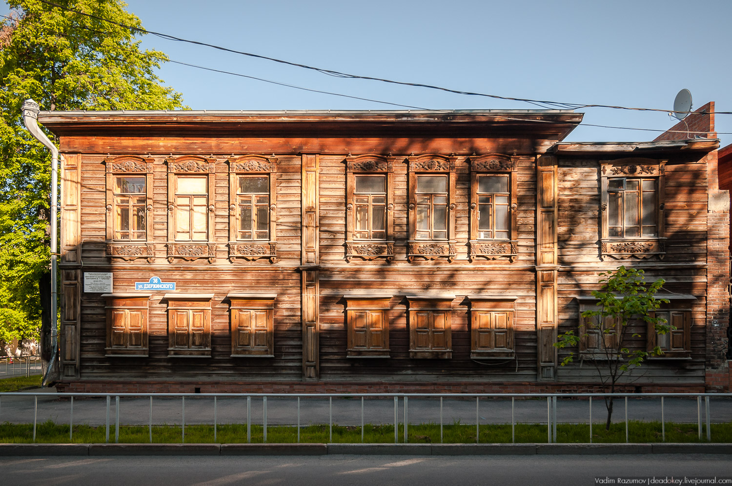 Усадьбы и наличники Тюмени