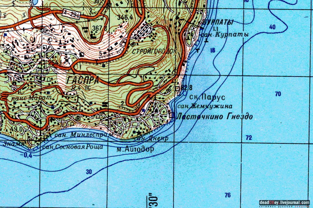 Харакс, Крым, санаторий Днепр