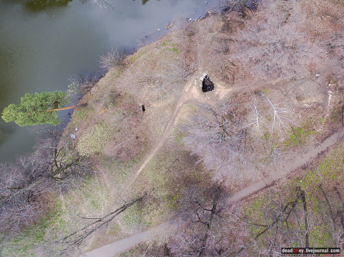 усадьба Горенки, вид с квадракоптера