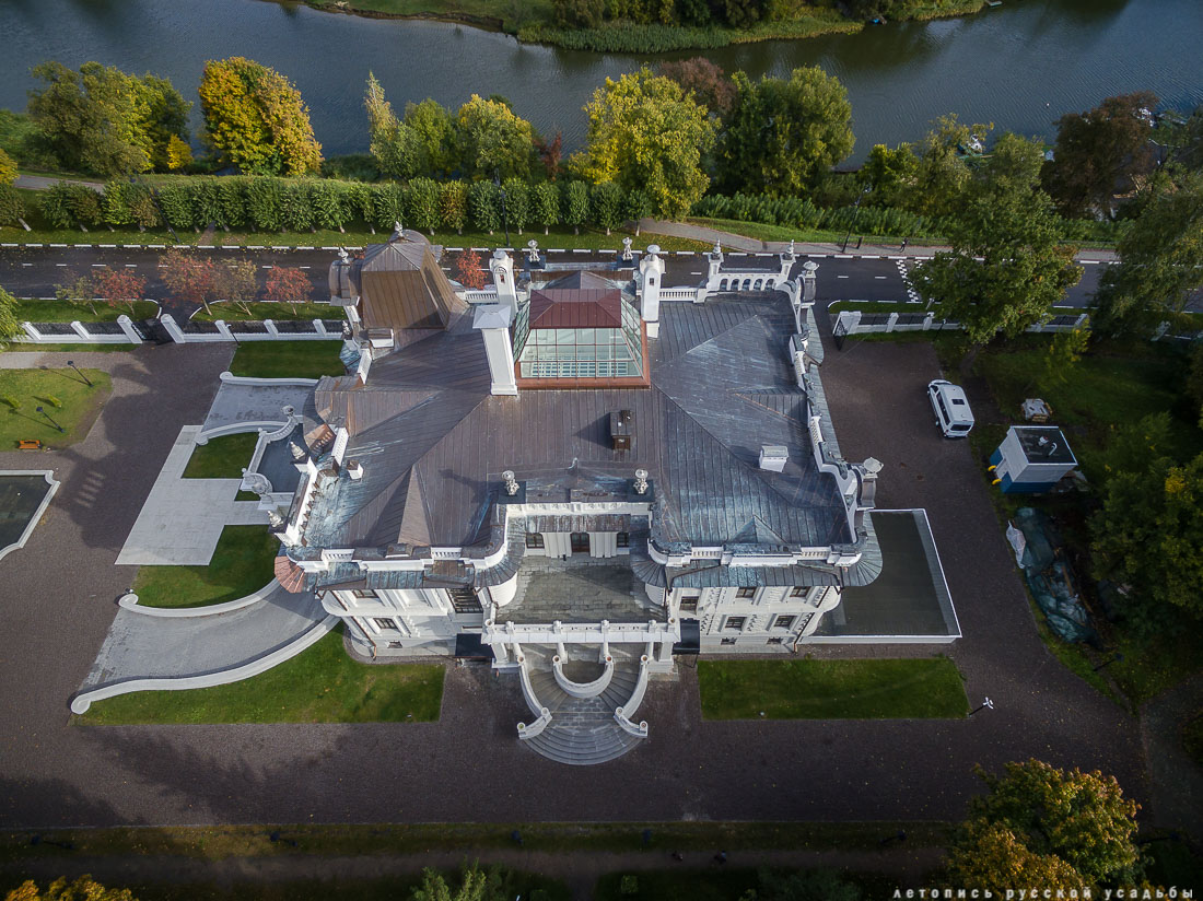 усадьба Асеевых в Тамбове с квадрокоптера