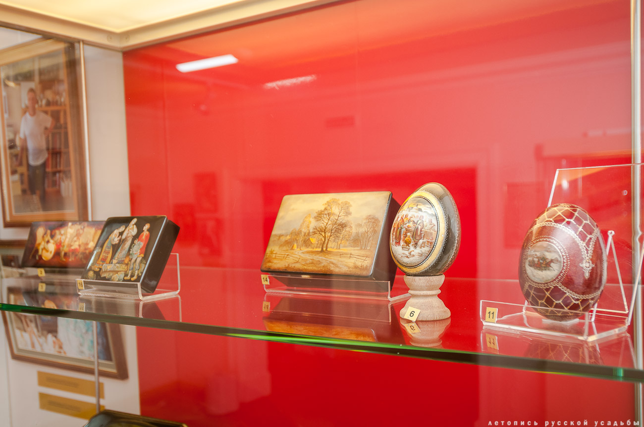 усадьба Федоскино (Данилково), федоскинская лаковая миниатюра, музей