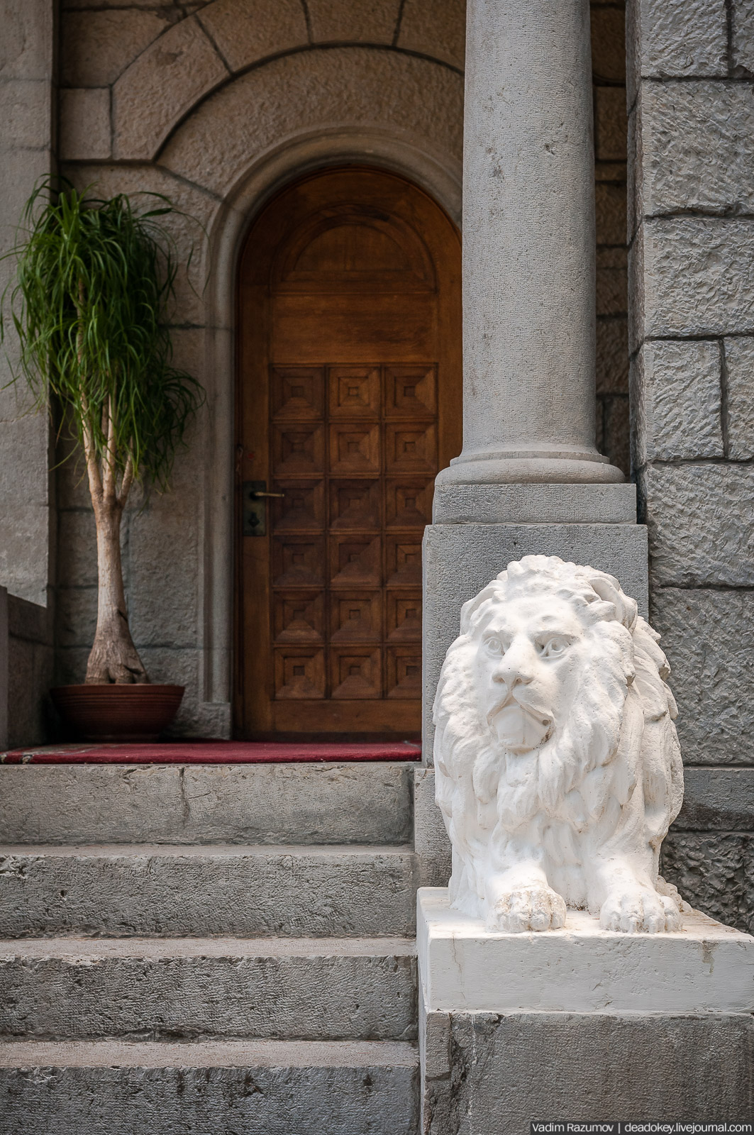 Юсуповский дворец, Крым, львы