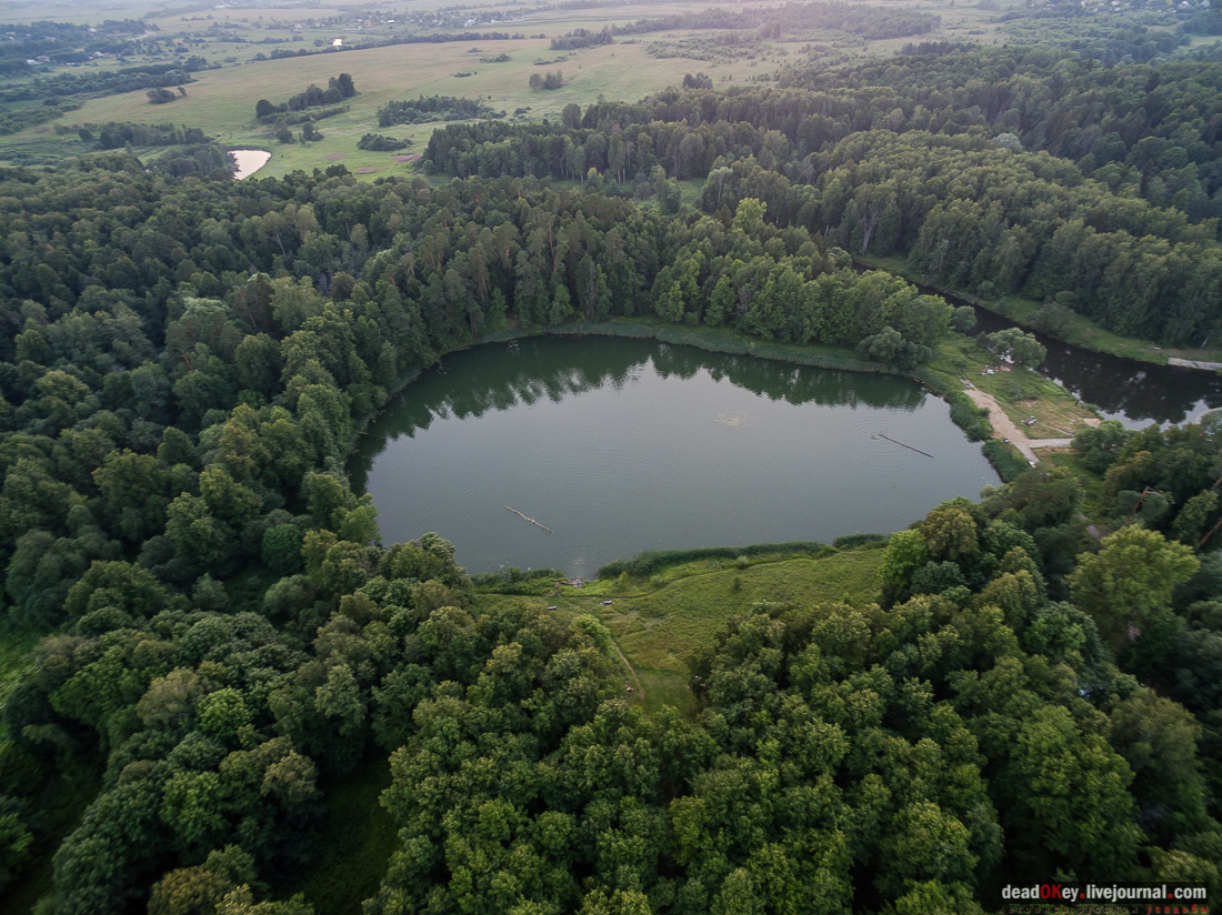 усадьба Ярополец Чернышевых с квадрокоптера