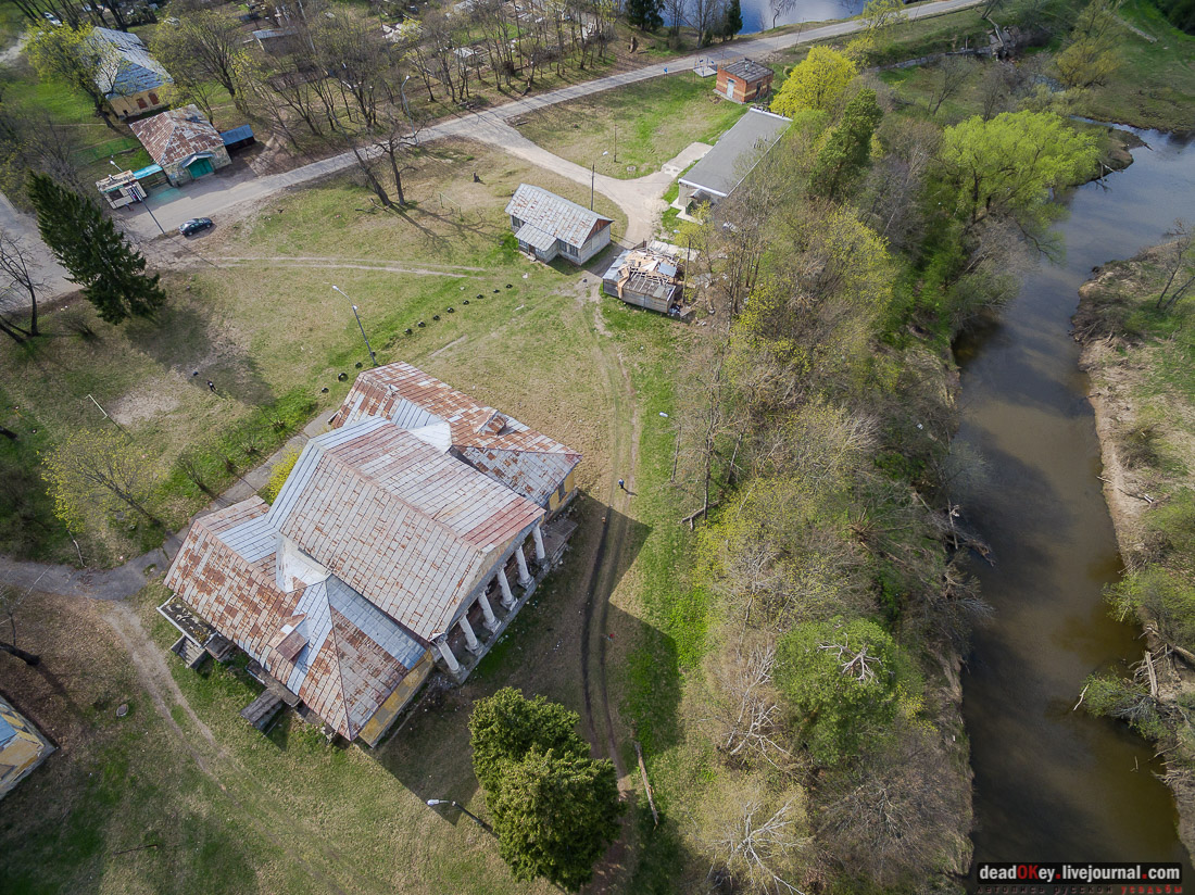 усадьба Медное-Власово с квадрокоптера