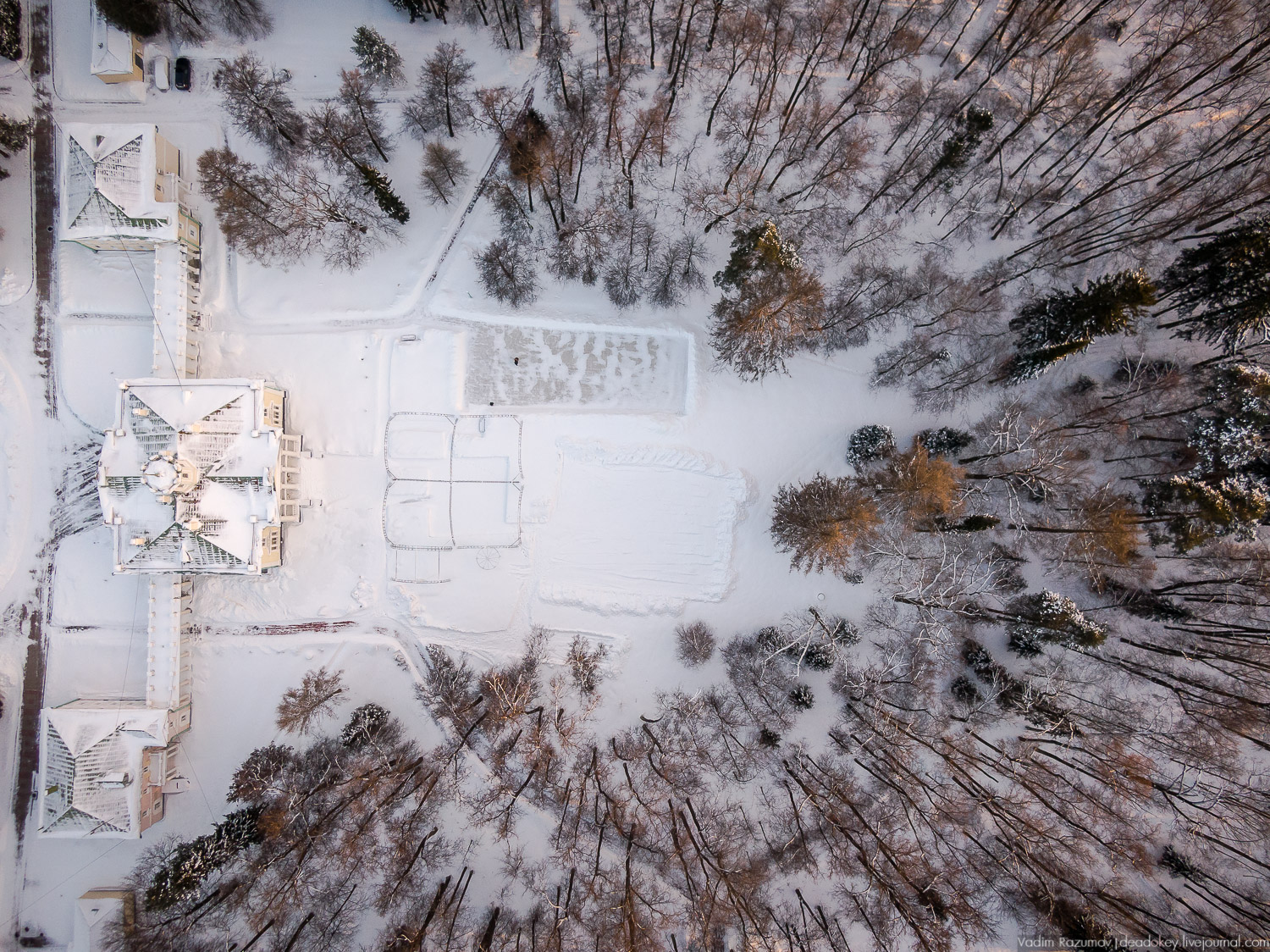 усадьба Валуево с дрона