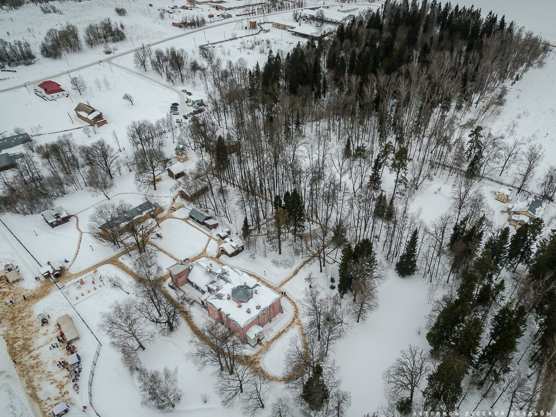 усадьба Мураново. В гости с дроном