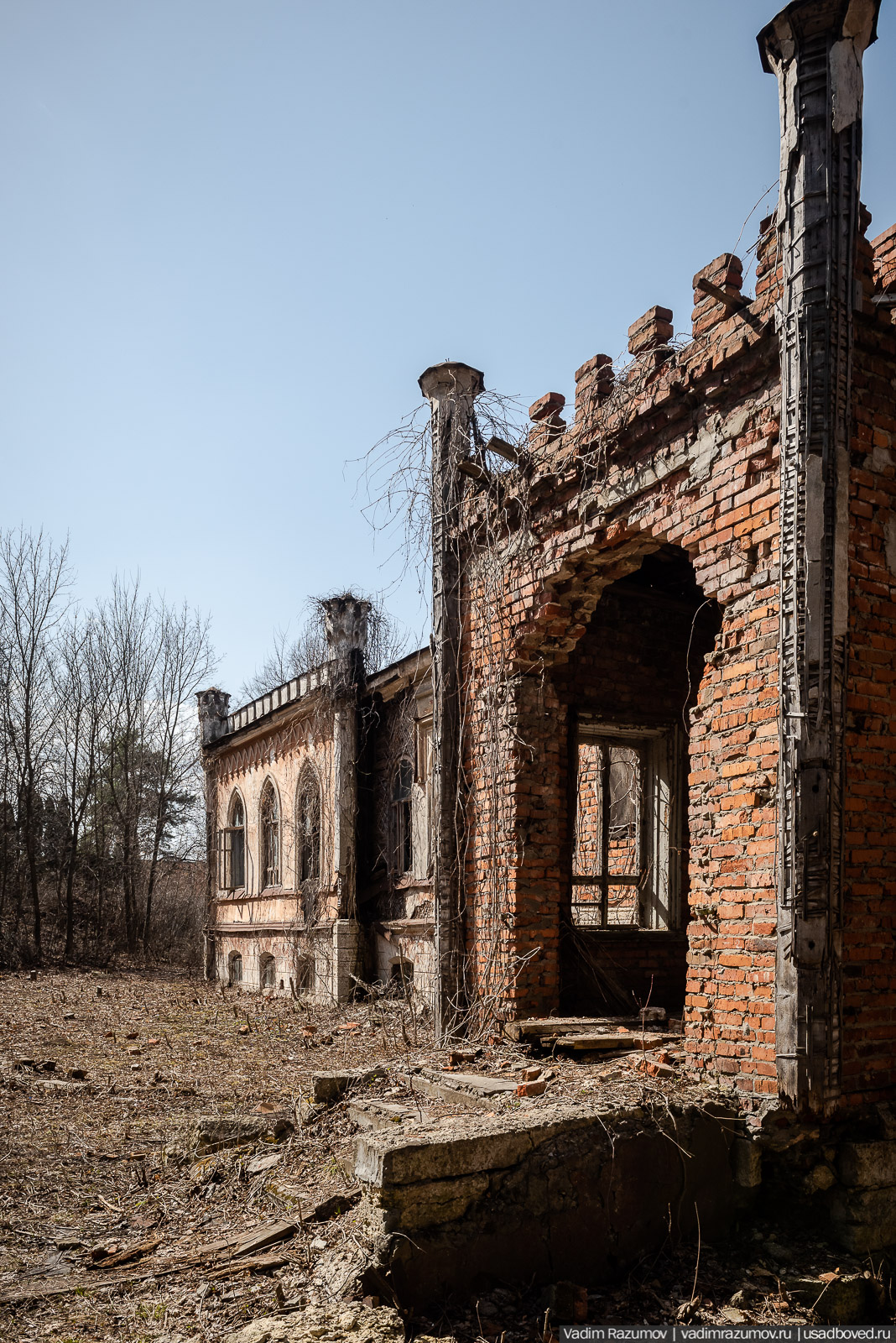 усадьба Шаталовка весной 2021 года, Липецкая область, Елец