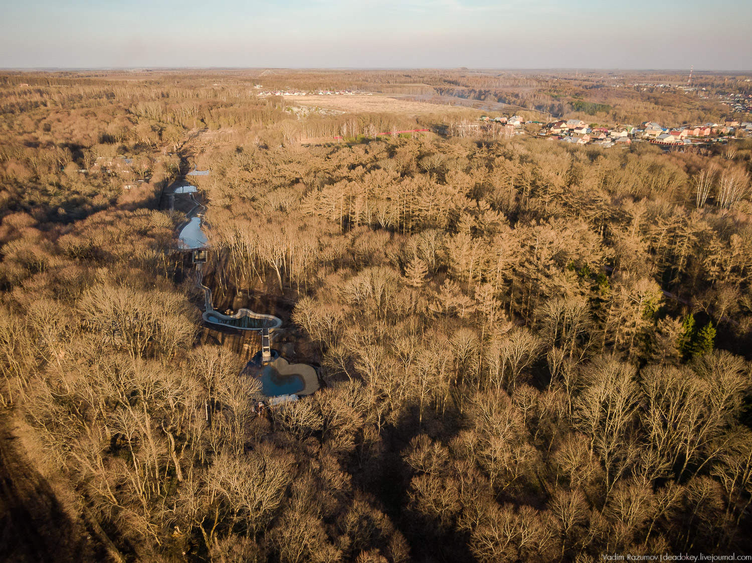 Богородицк, каскадные пруды